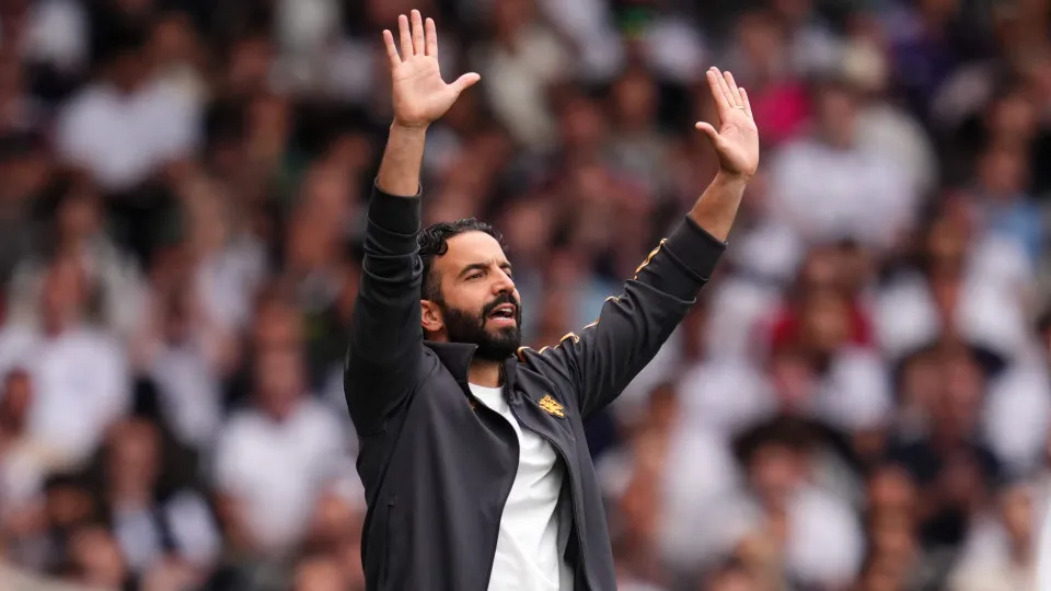 Manchester United manager Ruben Amorim gestures on the touchline during the Premier League match at Craven Cottage, London. Picture date: Sunday August 24, 2025. (Photo by Adam Davy/PA Images via Getty Images)