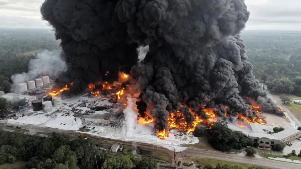Incêndio Louisiana