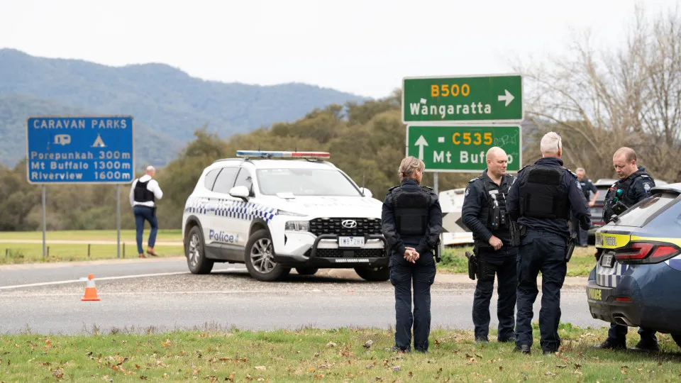 policias mortos a tiro na australia