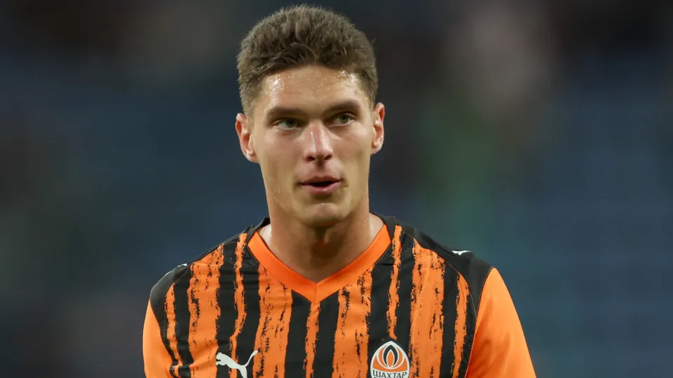 KRAKOW, POLAND - 2025/08/21: Georgiy Sudakov of FC Shakhtar Donetsk seen during the UEFA Conference League 2025/2026 match between FC Shakhtar Donetsk and Servette FC at Municipal Henryk Reyman Stadium. Final score FC Shakhtar Donetsk 1 : 1 Servette FC. (