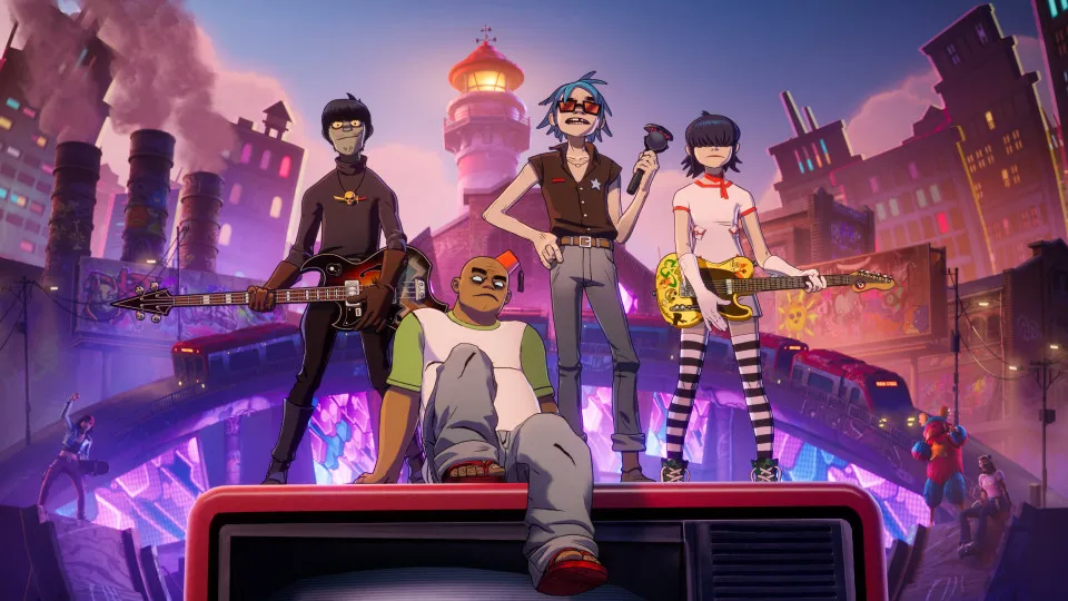 Os Gorillaz são a mais recente banda a chegar a 'Fortnite'