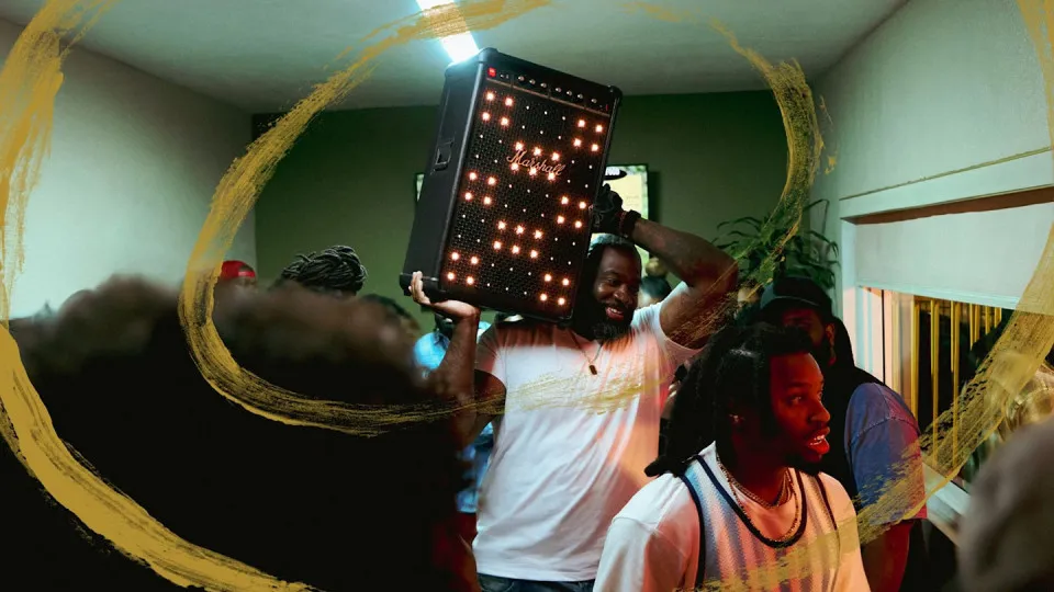 Marshall desvendou coluna ideal para festas com os amigos