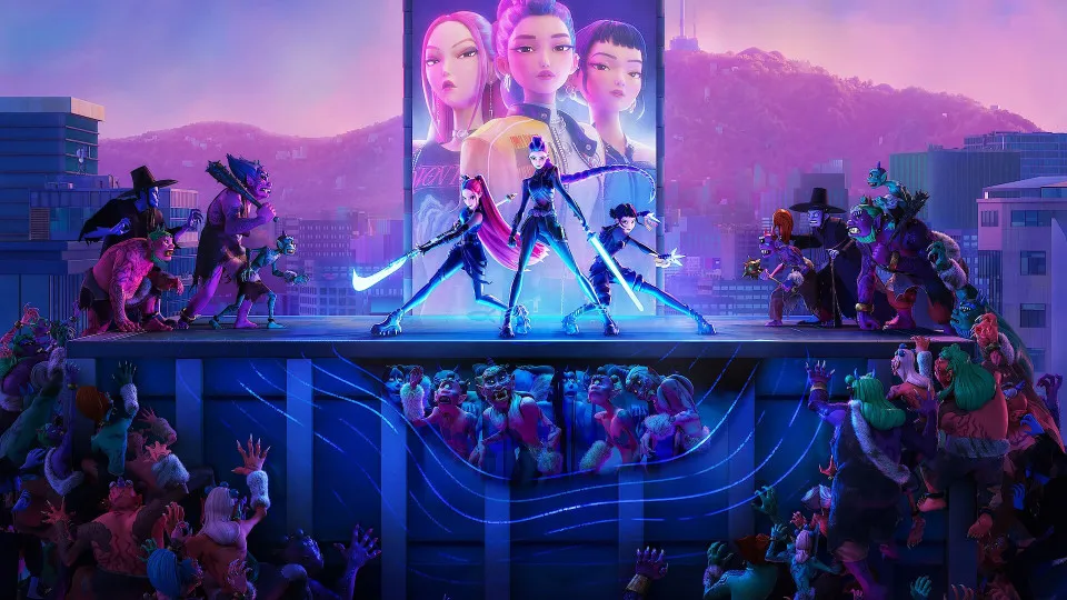 'KPop Demon Hunters' é o filme mais visto de sempre da Netflix