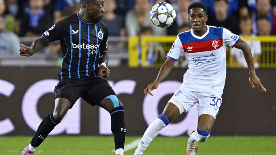 Brugge, com Carlos Forbs, 'humilha' Rangers. Qarabag e Copenhaga em festa