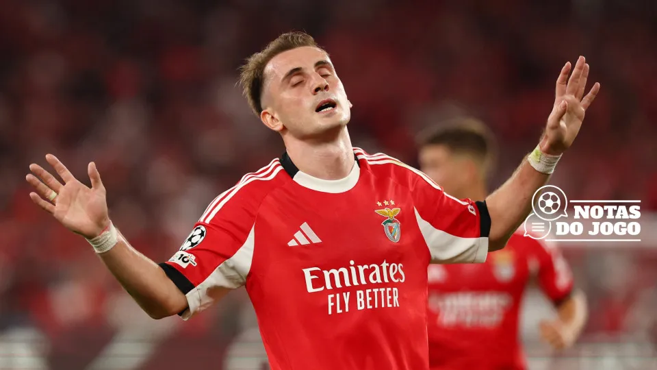 Turcos bem 'Kerem' levá-lo, mas Akturkoglu guiou o Benfica à Champions