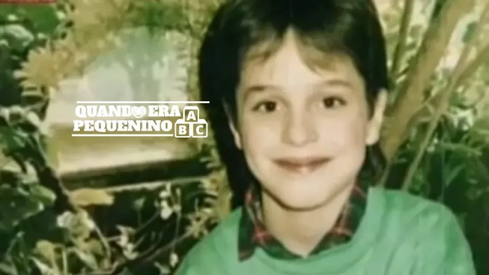 Quando era pequenino: A pessoa que mais admirava "era o super-homem"