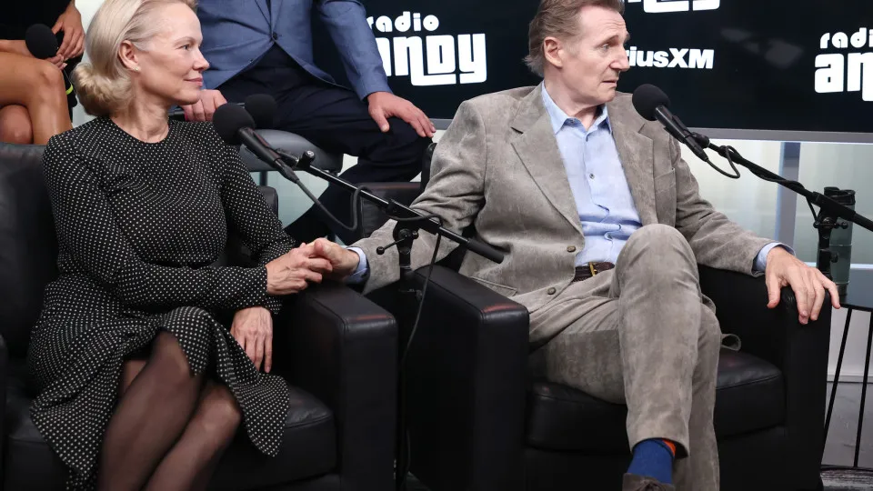 Romance de Pamela Anderson e Liam Neeson foi um golpe publicitário?