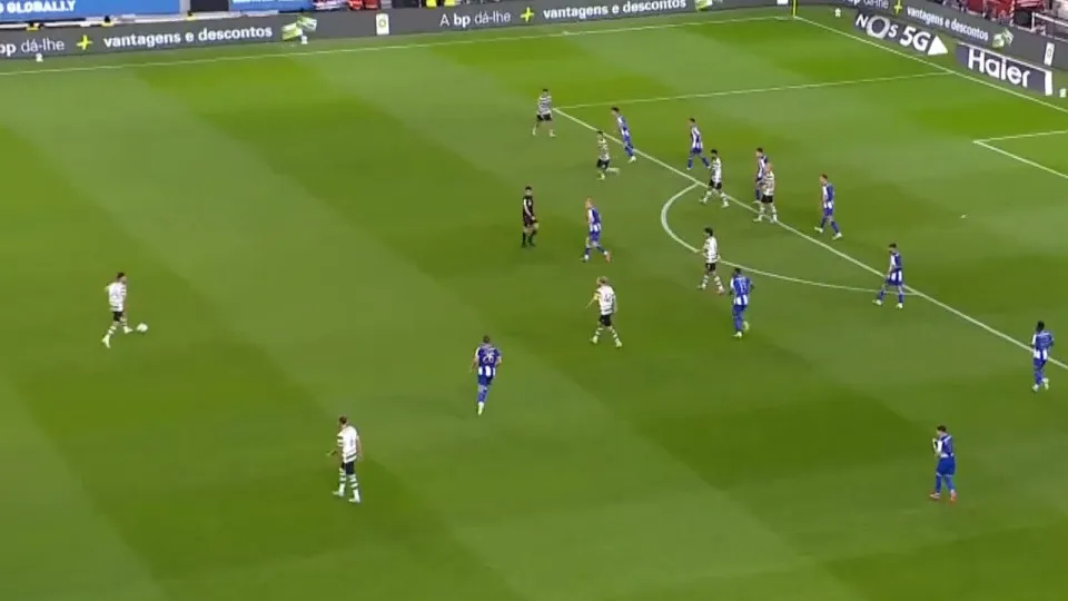 A infelicidade de Nehuén Pérez que reduziu a desvantagem do Sporting