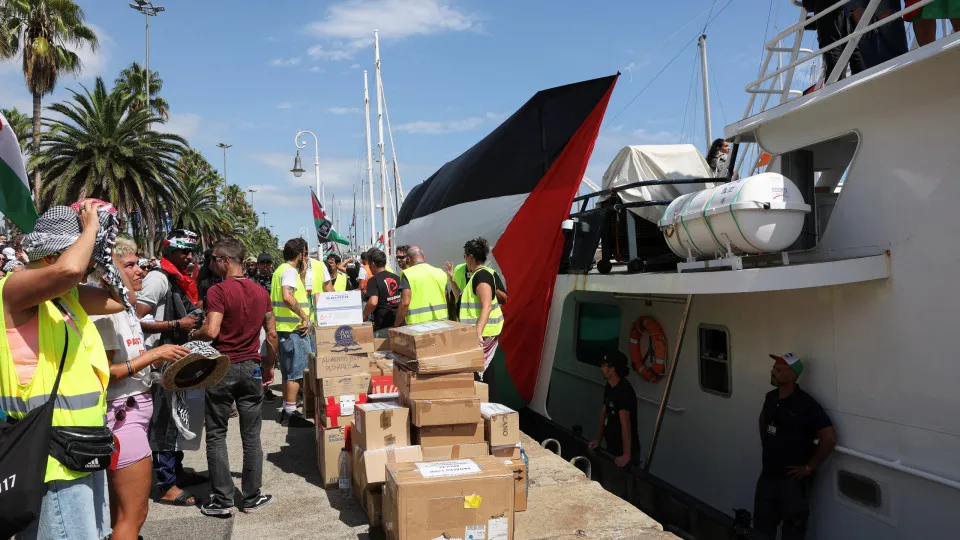 Flotilha para Gaza rejeita apelo de Itália para desistir