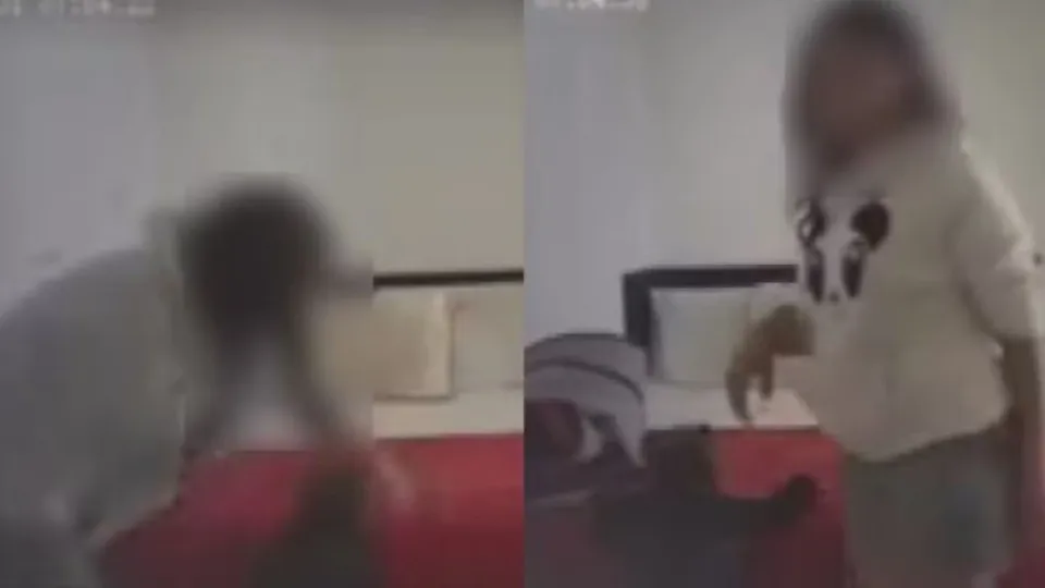 Instala câmara no quarto e apanha mulher a agredir filha de 2 anos