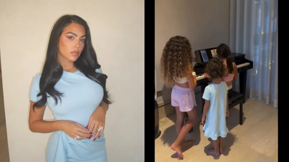 "A minha banda favorita". Filha de Ronaldo com talento para cantar?