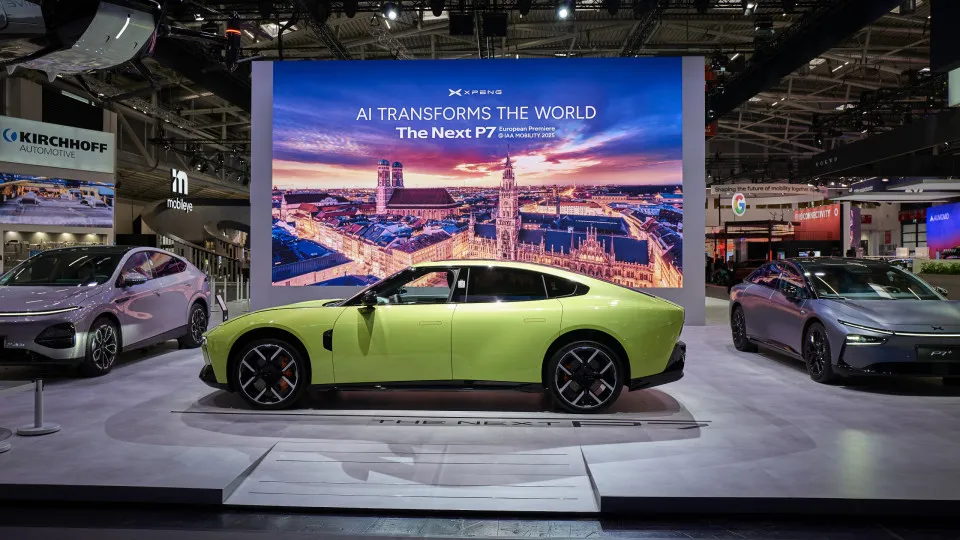 Xpeng expõe os seus planos para a mobilidade inteligente na IAA Mobility