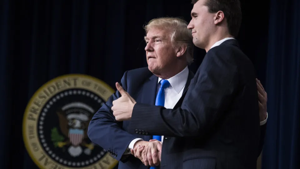 Trump vai condecorar Charlie Kirk com Medalha Presidencial da Liberdade