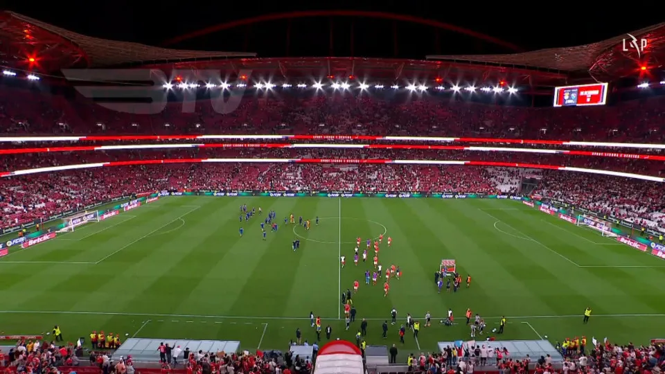 Apito final de João Pinheiro no Benfica-Santa Clara deu nesta assobiadela