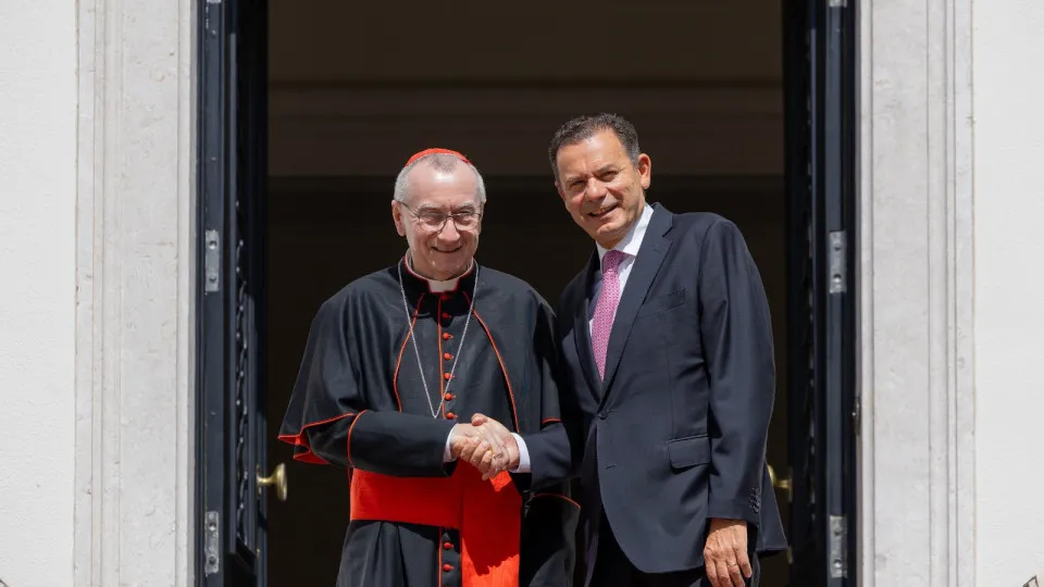 Montenegro recebeu Pietro Parolin. Falaram sobre o Elevador e as guerras