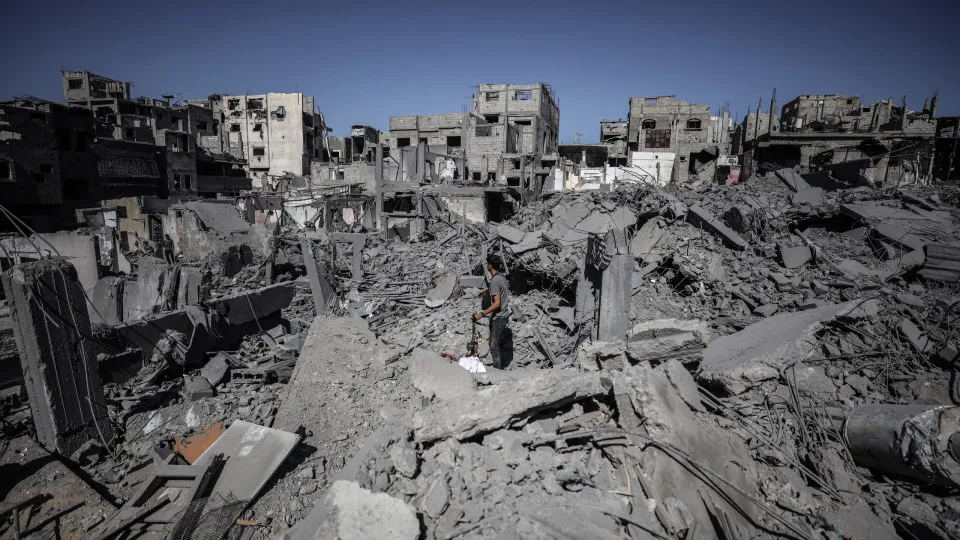 Autoridades de Gaza admitem um milhão de deslocados no sul