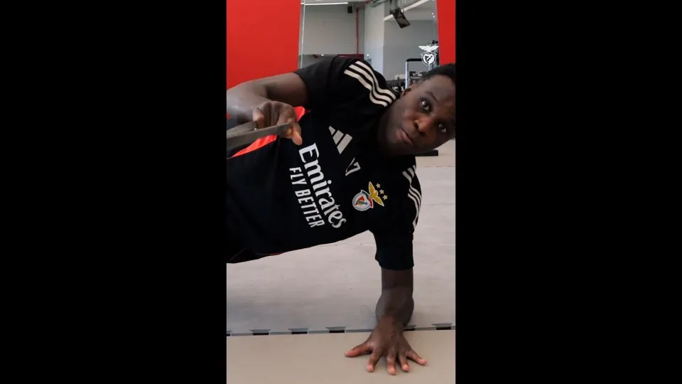 Já faltou mais. Benfica demonstra o trabalho de recuperação de Bruma