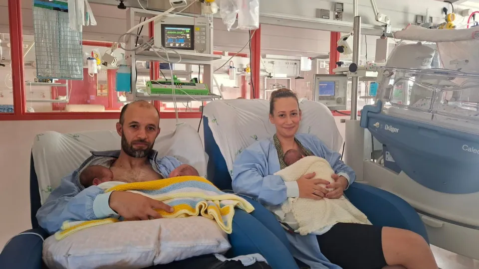Trigémeas nascem em hospital de Viseu. É a 1.ª vez numa década