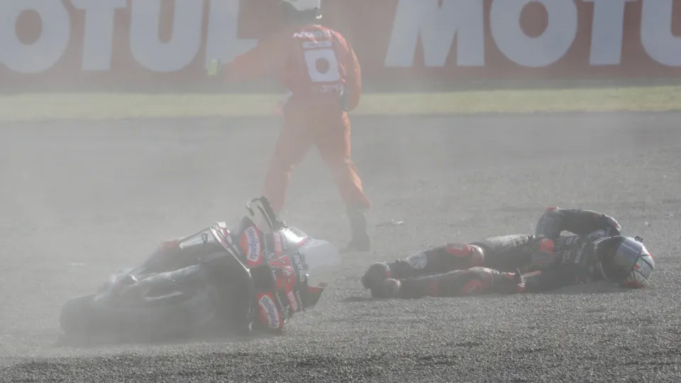 Martín partilha raio-x da impressionante fratura que teve no GP do Japão