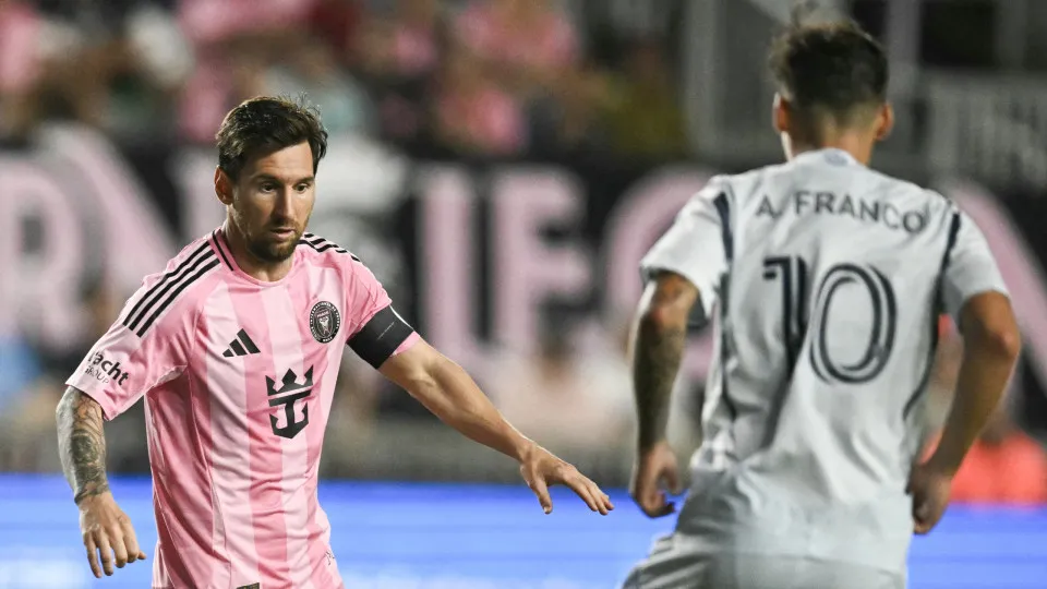 Messi 'desaparece' e Inter Miami tomba com estrondo perante André Franco