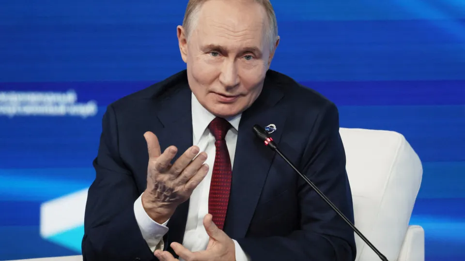 Drones russos em Lisboa? Putin ironiza: "Não há alvos lá"