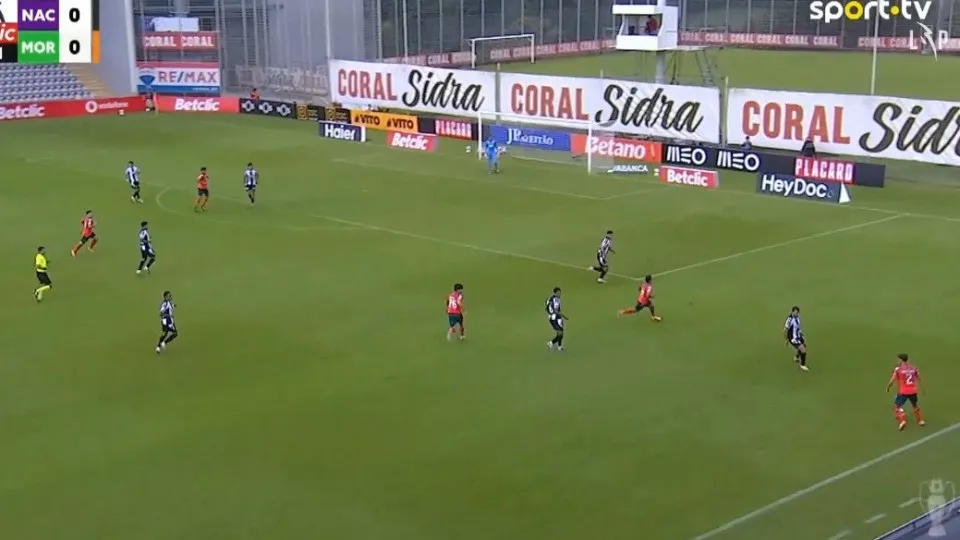 Tem um minuto? Reveja a remontada vitoriosa do Nacional ante o Moreirense