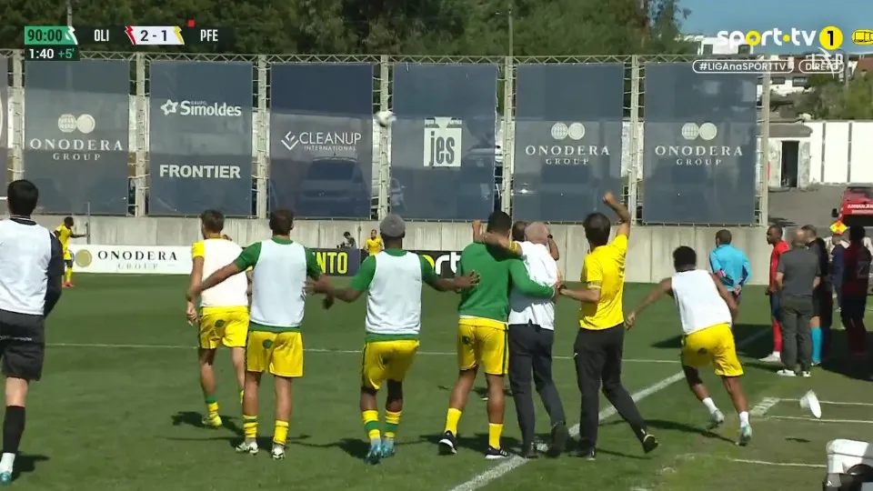 Sofrer até final. O golo que fixou o resultado final no Oliveirense-Paços