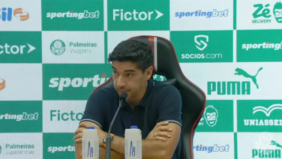 Arbitragem do São Paulo-Palmeiras gerou esta reação de Abel Ferreira