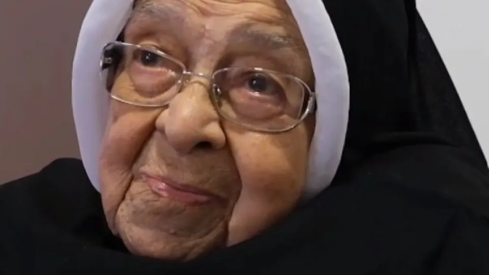 Morreu a Irmã Aguiar, a 2.ª freira mais velha do mundo. Tinha 111 anos
