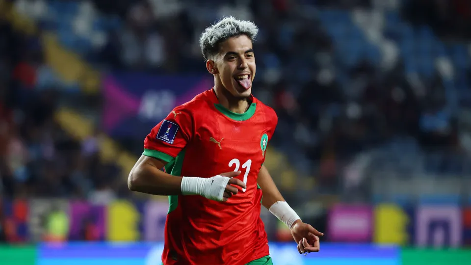 Jogador do Famalicão decisivo na festa de Marrocos no Mundial de sub-20