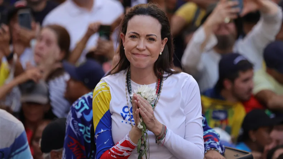 María Corina Machado tem raízes cá. Sobrenome "vem de Portugal"