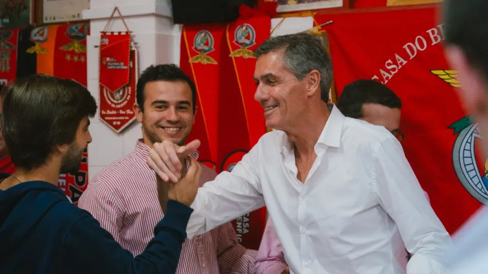 Noronha Lopes visa "sonsos" nas eleições do Benfica: "Não tenho medo"
