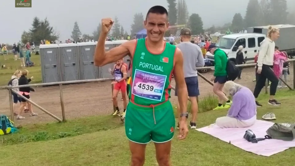 Sargento-Ajudante Ricardo Dias sagra-se Campeão da Europa M40