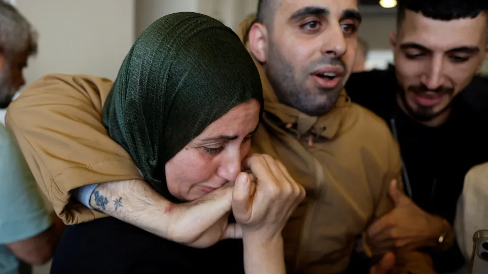 "A alegria foi com ela". Palestiniano libertado descobre morte da família