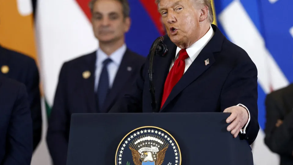 "Dia tremendo para o Médio Oriente. Finalmente há paz", diz Trump