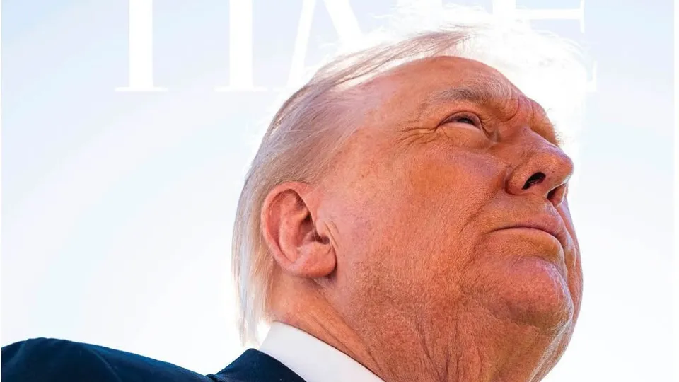 Trump criticou fotografia publicada na revista Time porque não o favorece