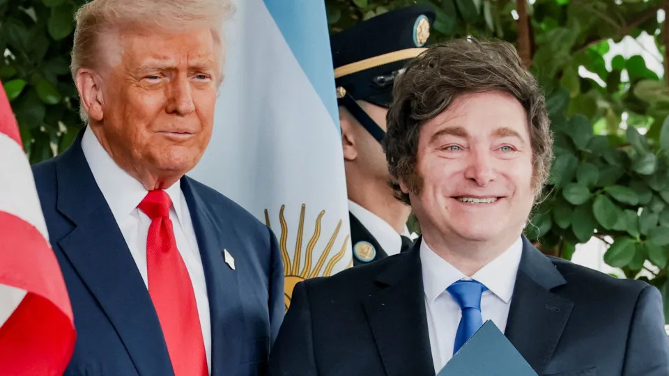 Argentina? "Apoio está ligado a quem ganhar as eleições", diz Trump