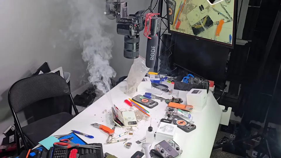 Teste a telemóvel dobrável da Google tem um final 'explosivo'
