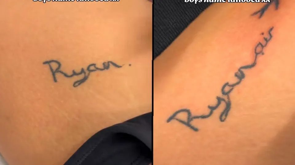 Meses após tatuar nome do namorado relação chegou ao fim: Eis o que fez