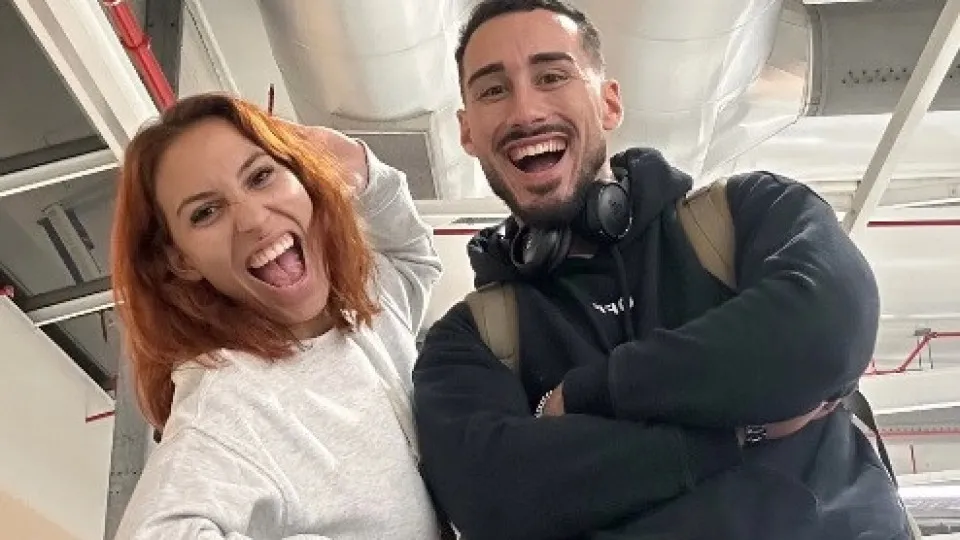 A primeira viagem de Catarina Miranda e Afonso Leitão