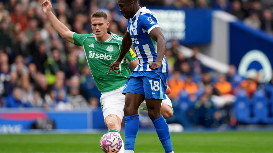 Atenção, Benfica. Woltemade marca, mas Newcastle perde em Brighton