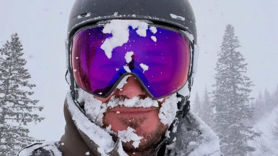 David Beckham e as imagens impressionantes na neve David Beckham e as imagens impressionantes na neve