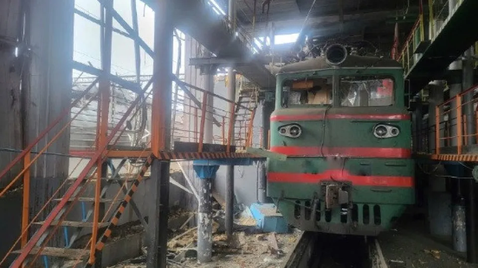 Rússia atingiu com drones a rede ferroviária do centro da Ucrânia