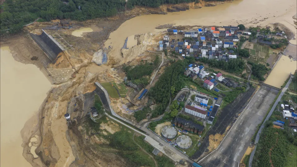 Cheias na China libertam 900 serpentes, incluindo cobras venenosas