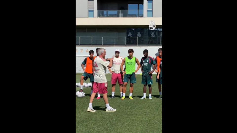 Ritmo e ausências. Foi assim o primeiro treino de Mourinho no Real Madrid