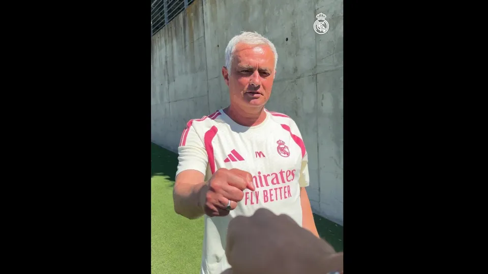 Tirada de Mourinho antes do treino do Real Madrid dá que falar: "Fresco?"