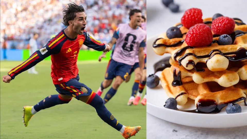 A dieta de Ferran Torres: Jejum intermitente e waffles com chocolate
