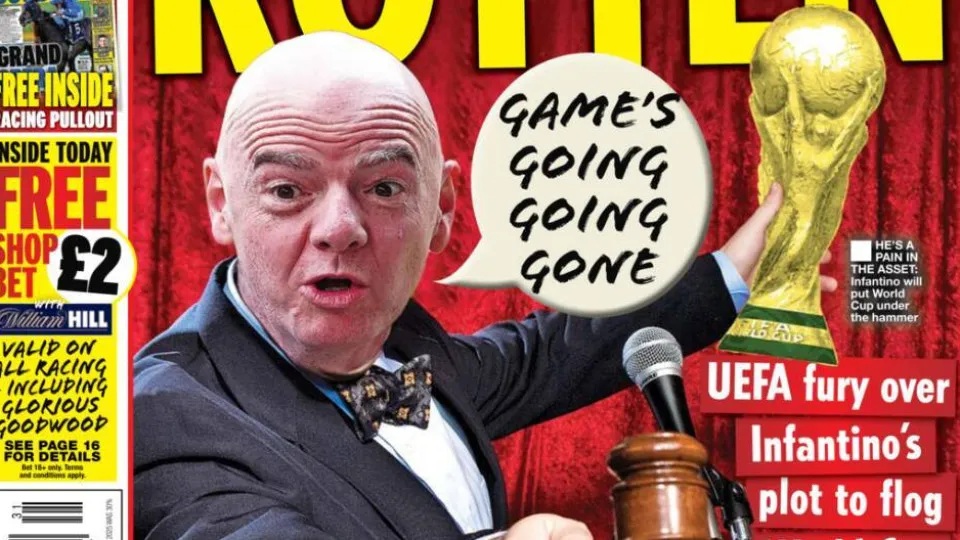 Lá fora: UEFA furiosa com Infantino e Mancini encara papel de salvador