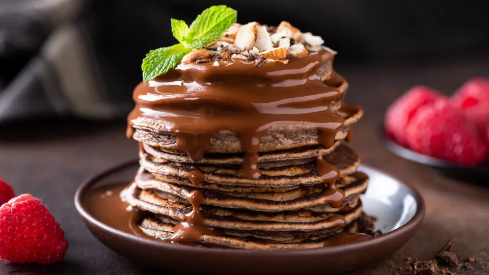 O ingrediente improvável (alternativo ao chocolate) ideal para panquecas