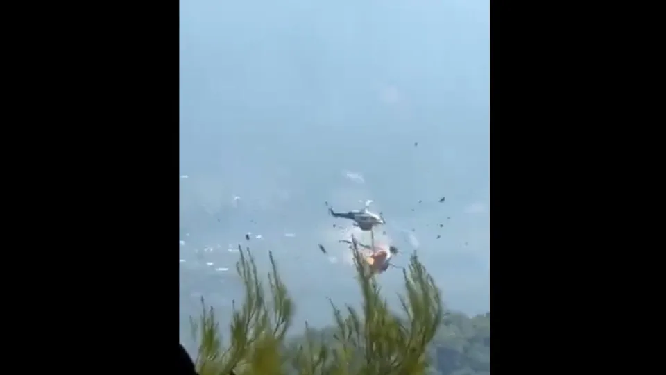 Localizadas tripulações dos dois helicópteros que colidiram na Grécia